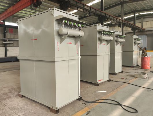 2222 kg Collecteur de poussière à sac en tissu unique pour la construction de carrosserie en bois et acier